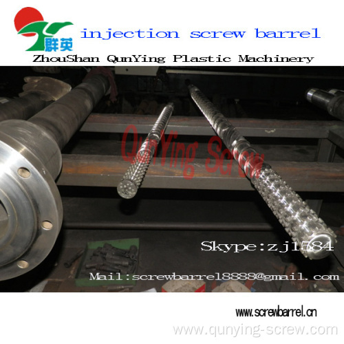 Extruder Bimetallic Barrel Screw 